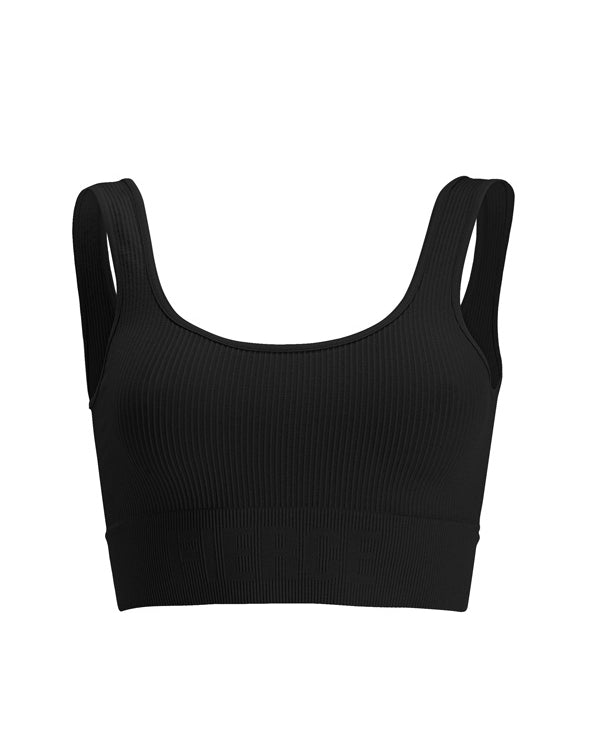 Lightweight breathable everyday bra—close-up of seamless fabric