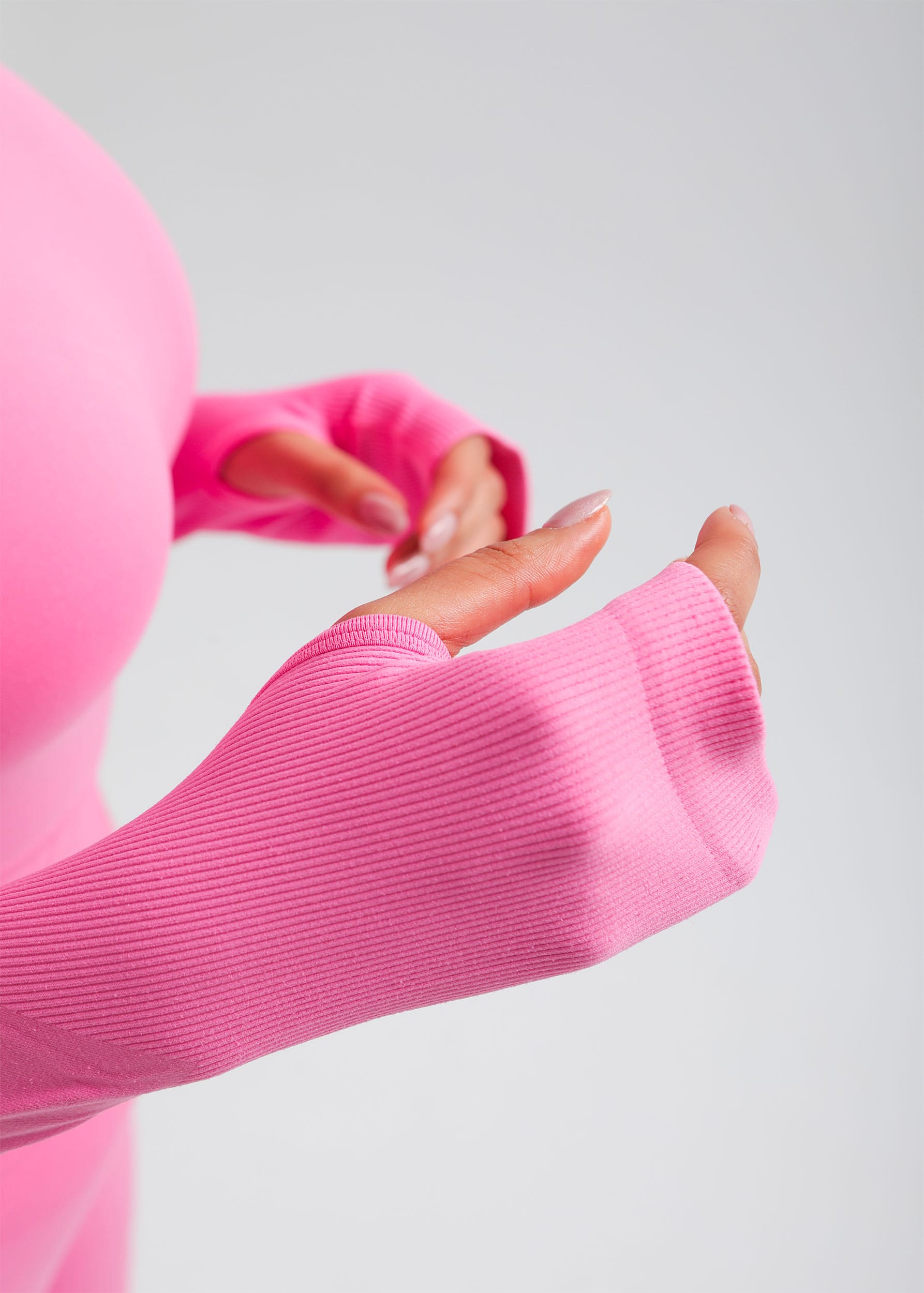 Second Skin Long Sleeve Crop Top – Sculpted & Sleek