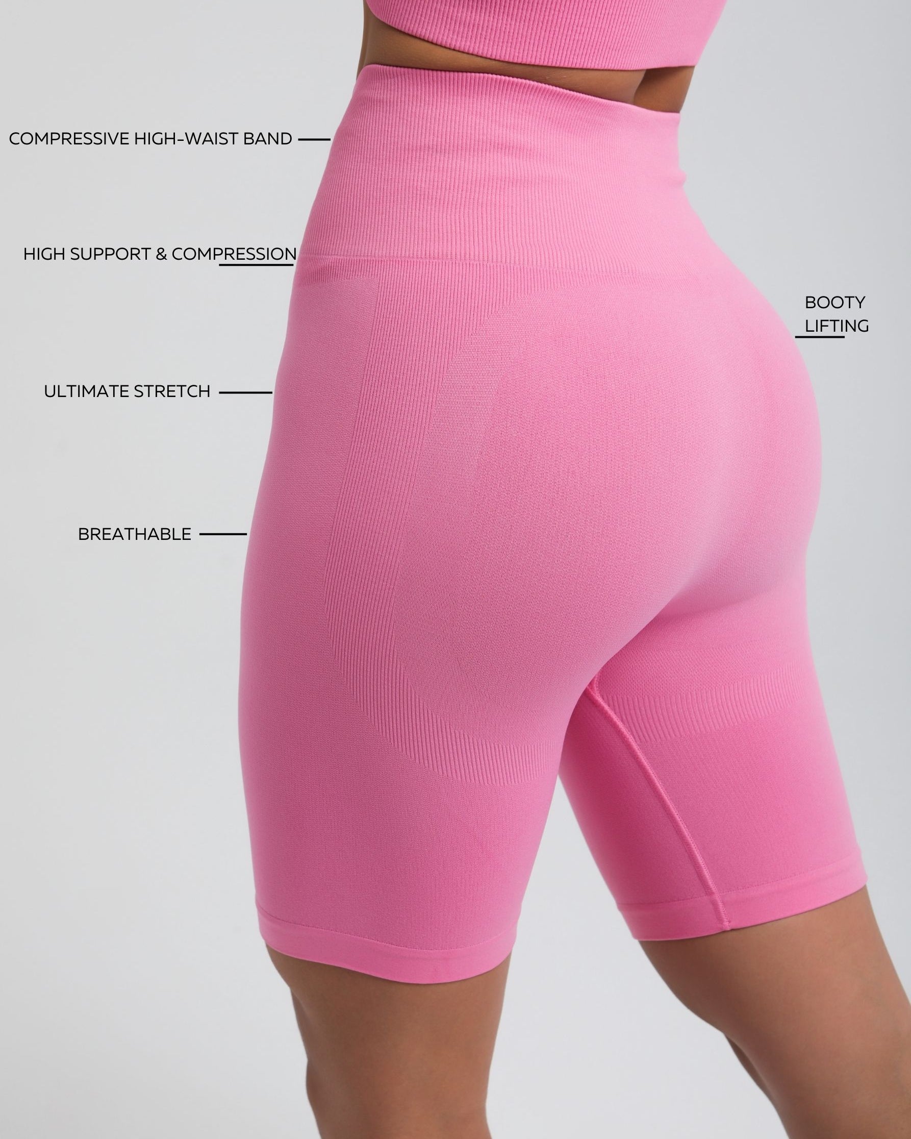 Second Skin Shaping Shorts – High Support, Seamless Sculpt