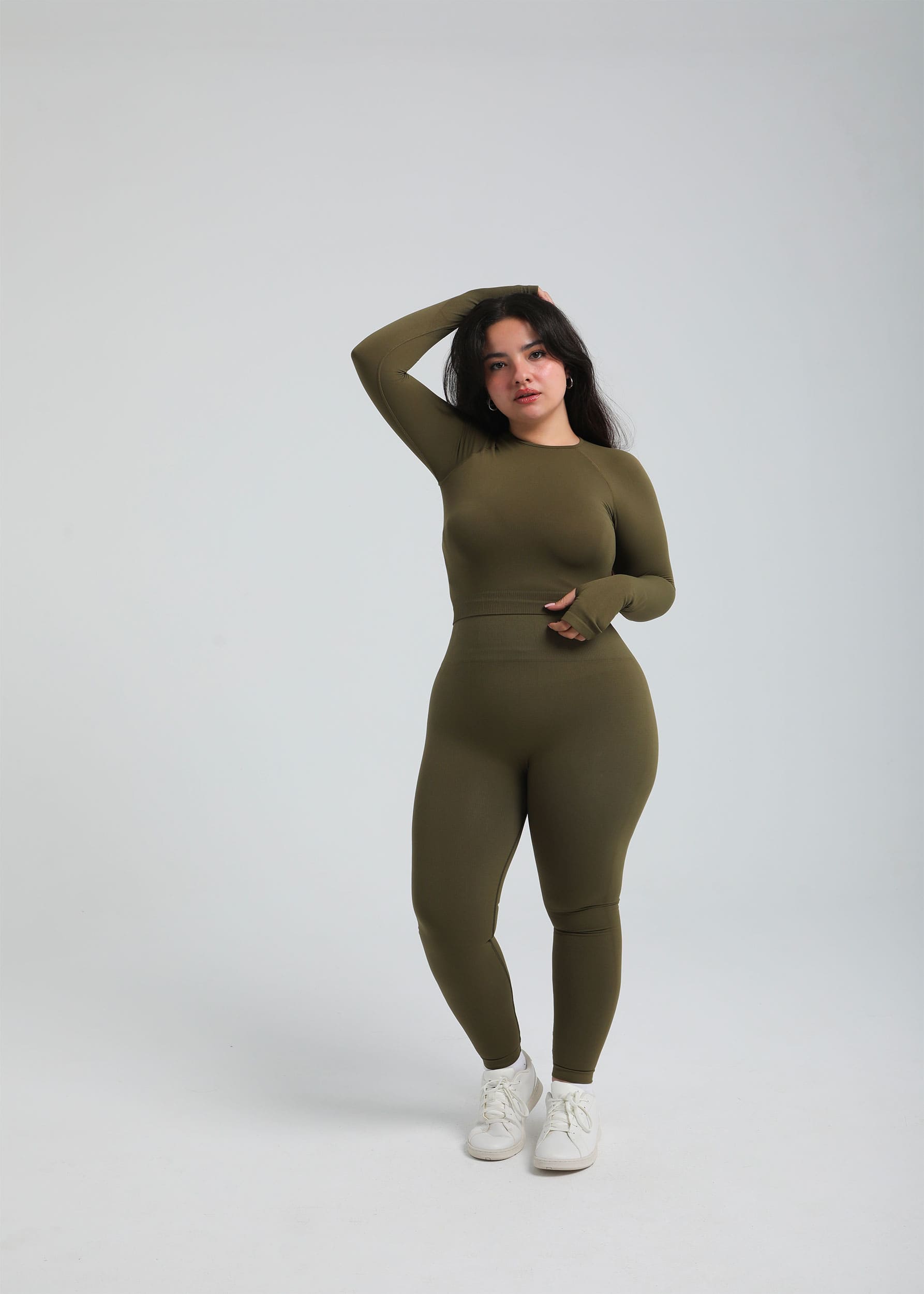 Second Skin shaping legging — seamless compressive