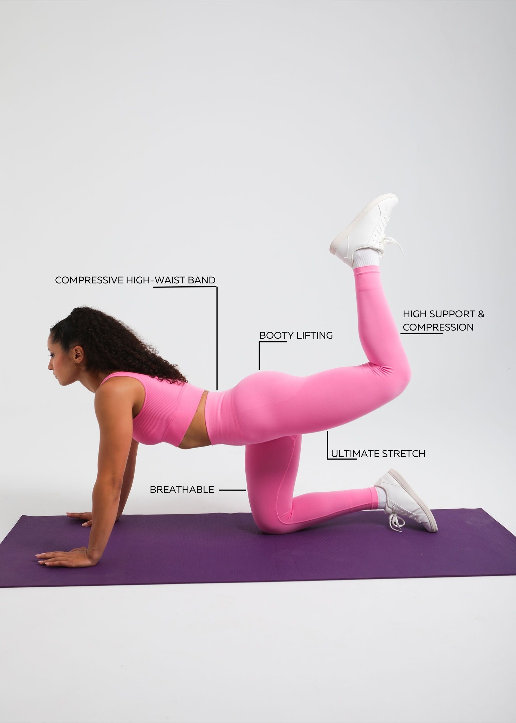 Second Skin shaping legging — seamless compressive