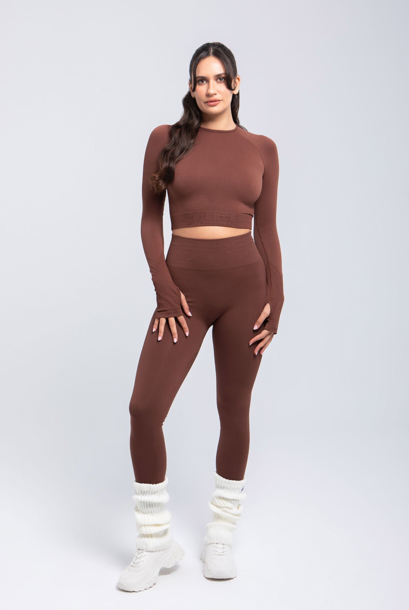 Second Skin shaping legging — seamless compressive