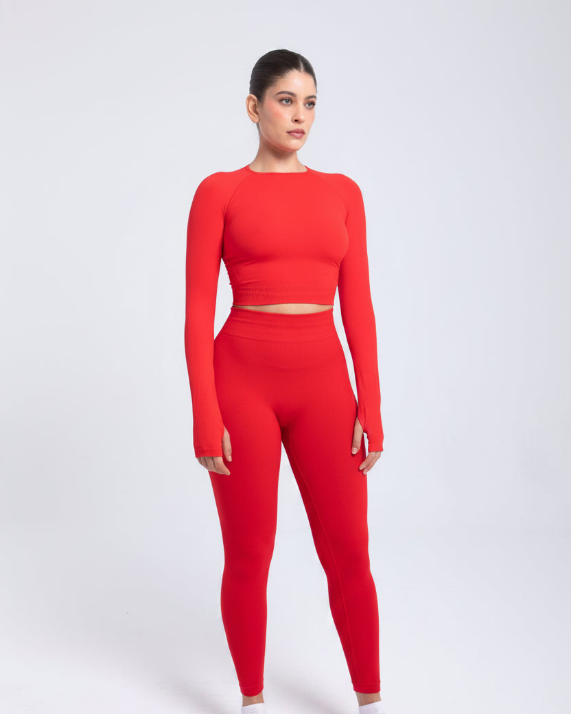 Second Skin shaping legging — seamless compressive