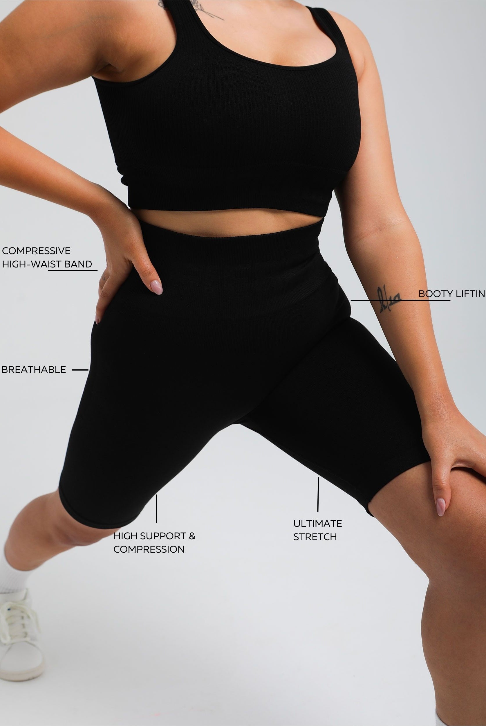 Second Skin Shaping Shorts – High Support, Seamless Sculpt