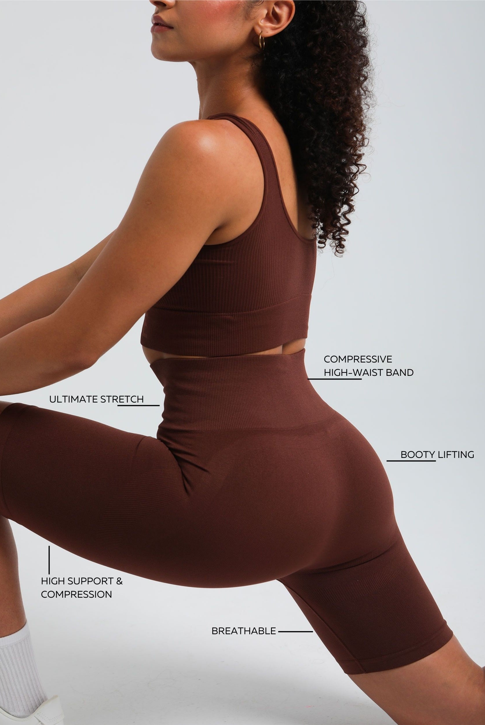 Second Skin Shaping Shorts – High Support, Seamless Sculpt