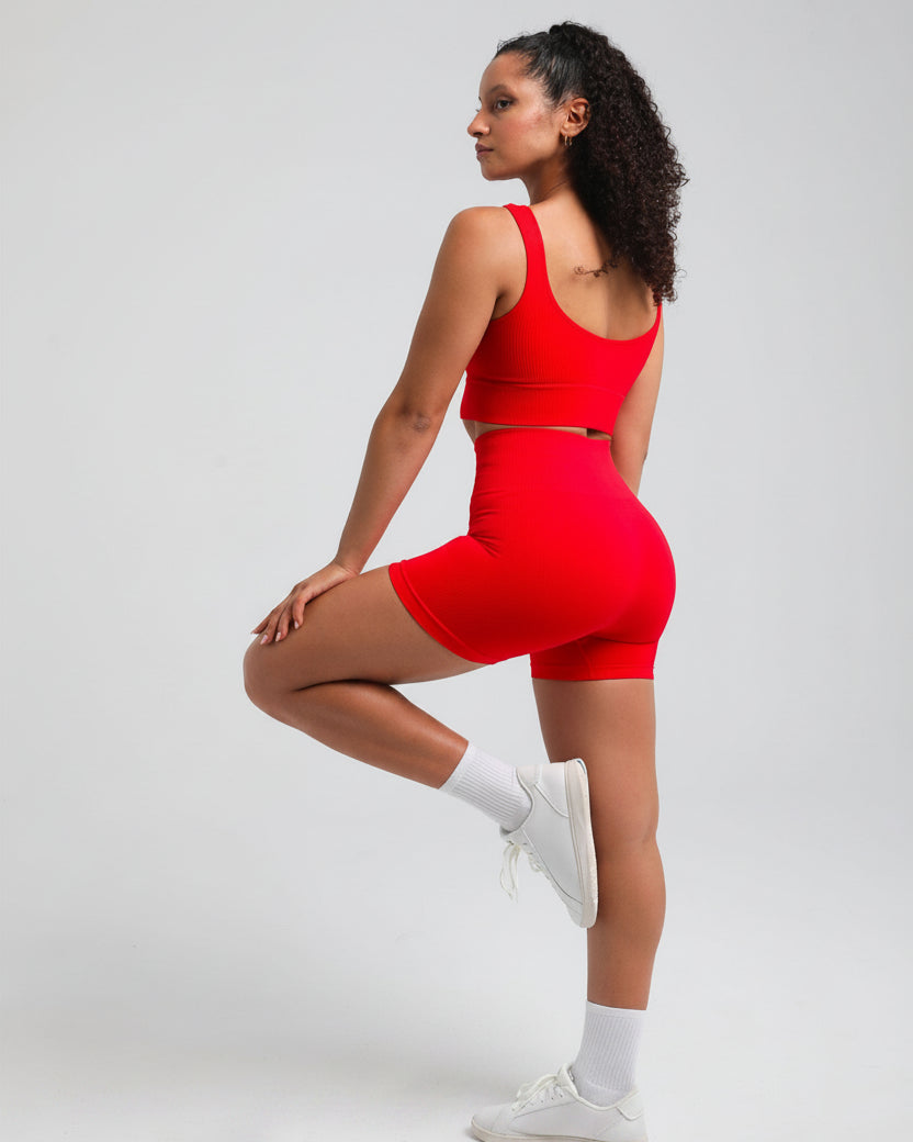 Booty-lifting shaping shorts with breathable, quick-dry fabric