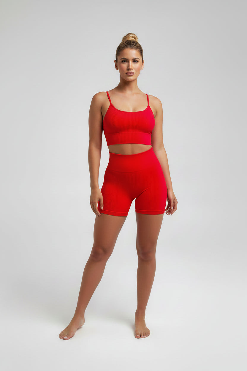 Booty-lifting shaping shorts with breathable, quick-dry fabric