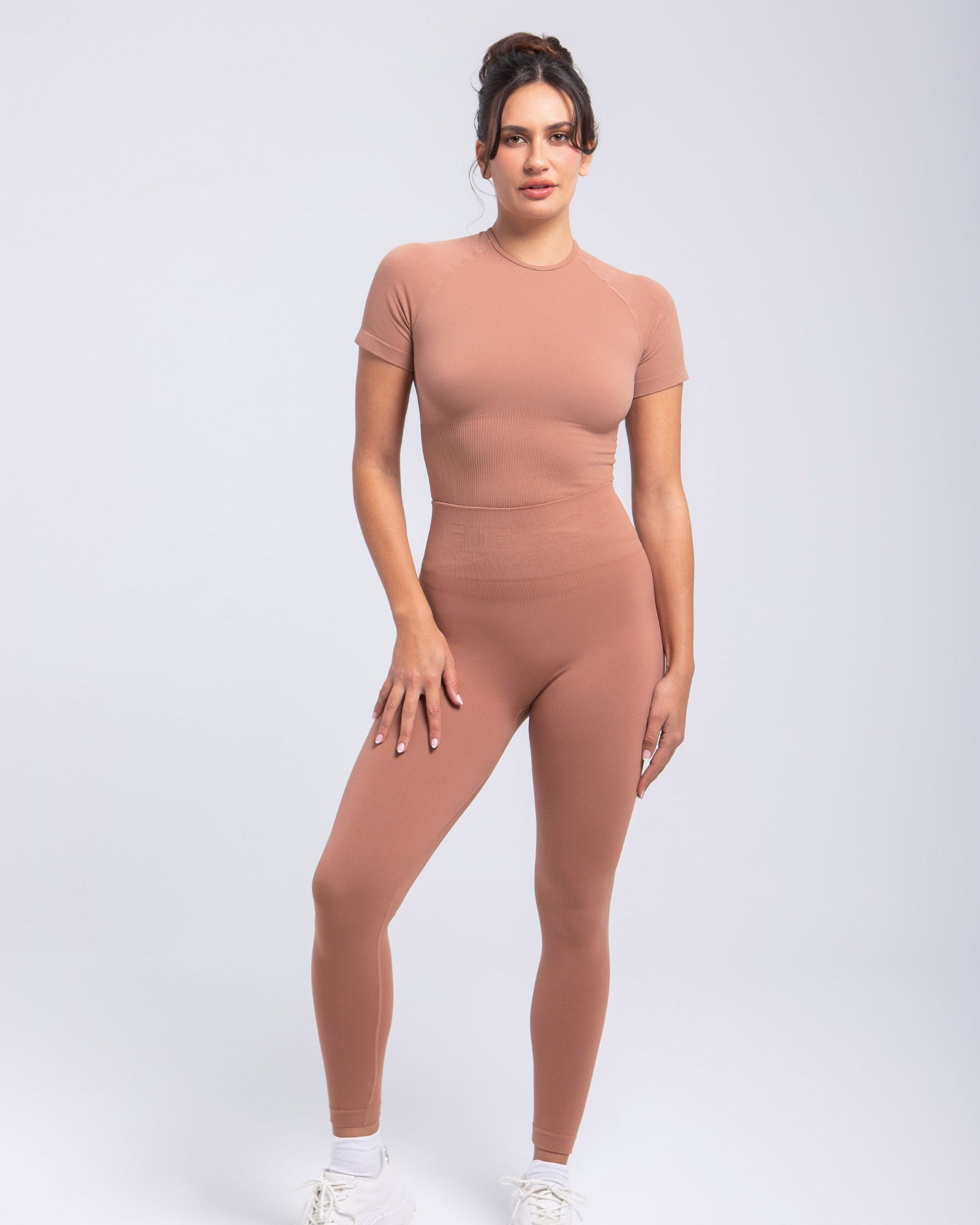 Ultra-soft lightweight T-shirt with stretch—second skin fit
