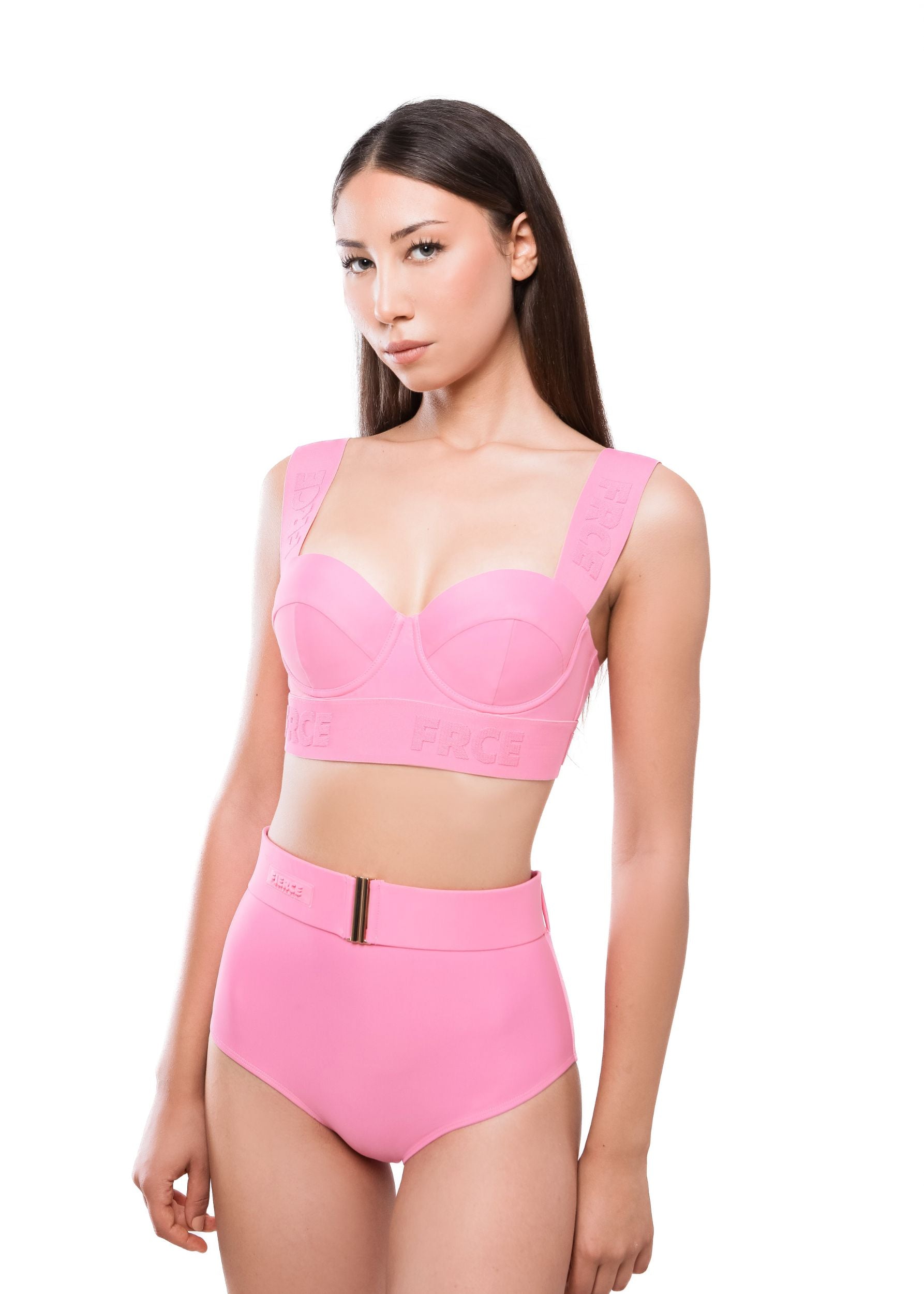 Faya Bikini Top – Push-Up Underwire Swimwear in Recycled Fabric