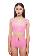 Faya Bikini Top – Push-Up Underwire Swimwear in Recycled Fabric