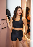 Versatile women’s shorts for studio, swim, and city wear
