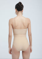 Marilyn one-piece swimsuit with push-up cups and removable lacing