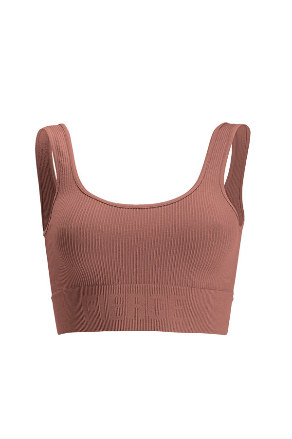 Lightweight breathable everyday bra—close-up of seamless fabric