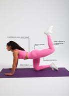 Second Skin shaping legging — seamless compressive