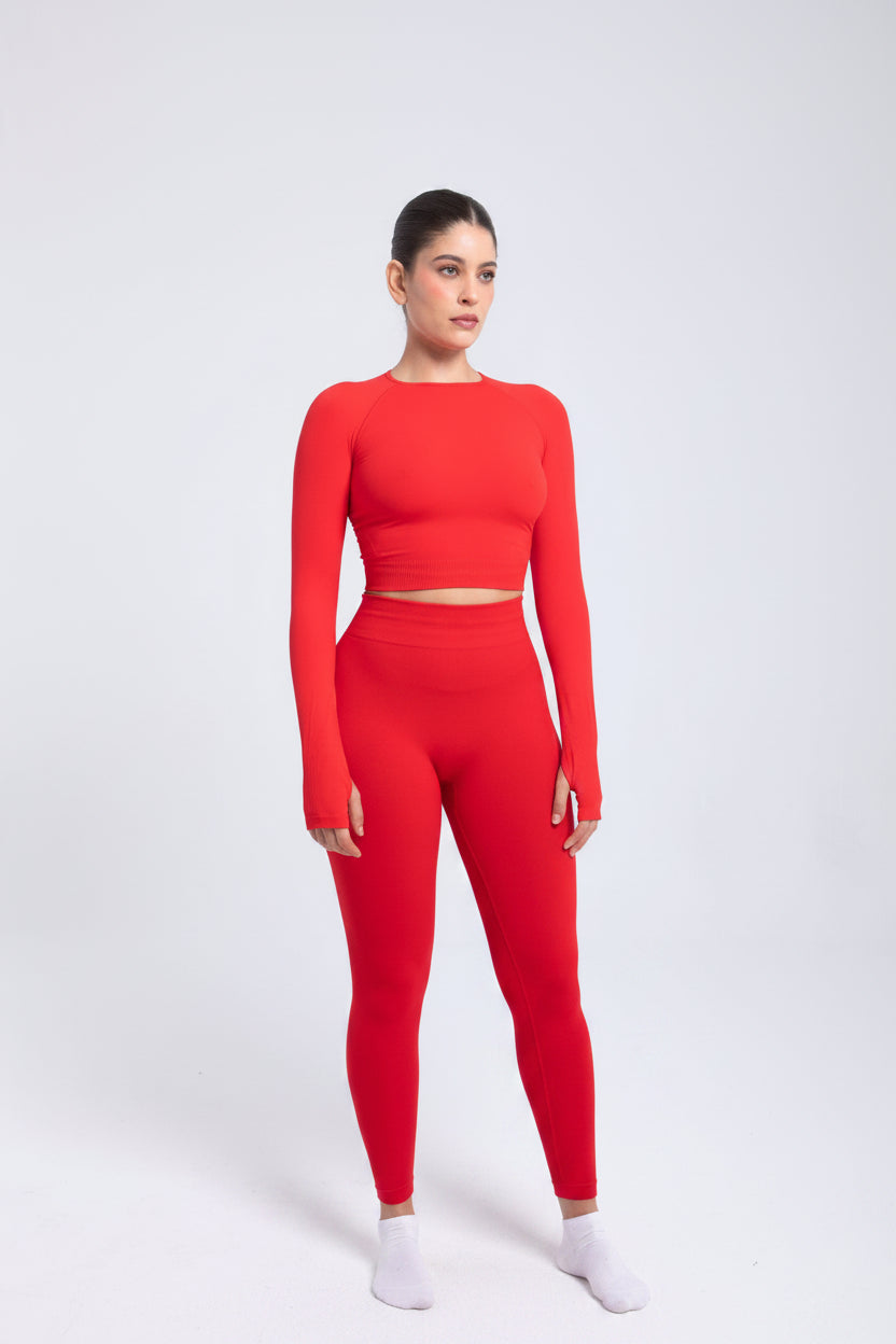 Second Skin shaping legging — seamless compressive
