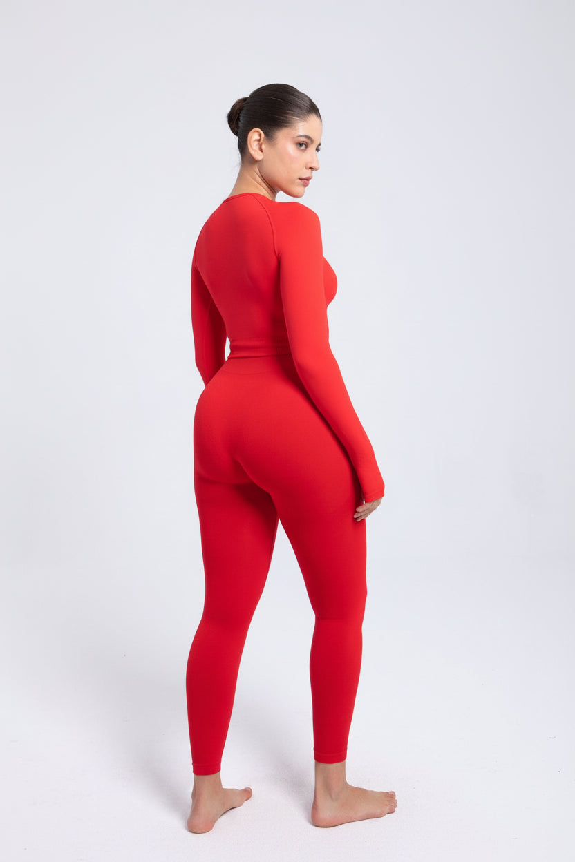 Second Skin shaping legging — seamless compressive