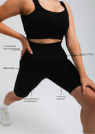 Second Skin Shaping Shorts – High Support, Seamless Sculpt