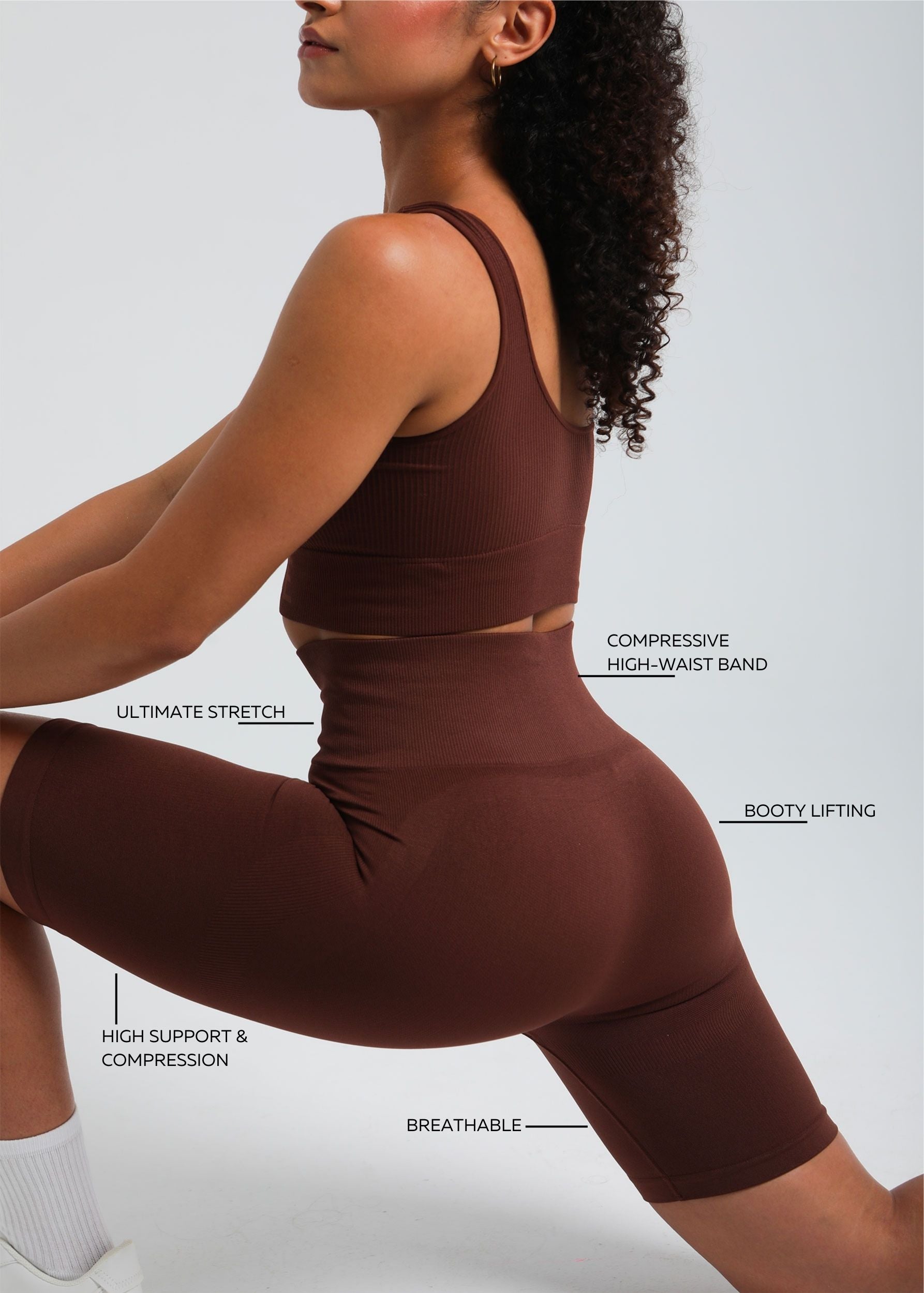 Second Skin Shaping Shorts – High Support, Seamless Sculpt