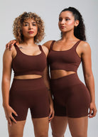 Booty-lifting shaping shorts with breathable, quick-dry fabric