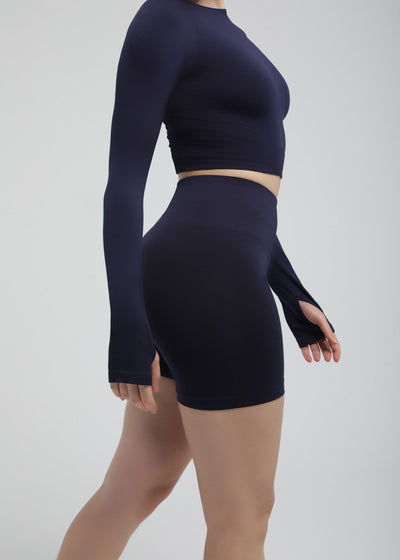 Booty-lifting shaping shorts with breathable, quick-dry fabric