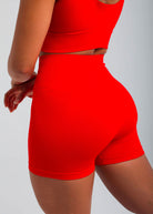 Booty-lifting shaping shorts with breathable, quick-dry fabric